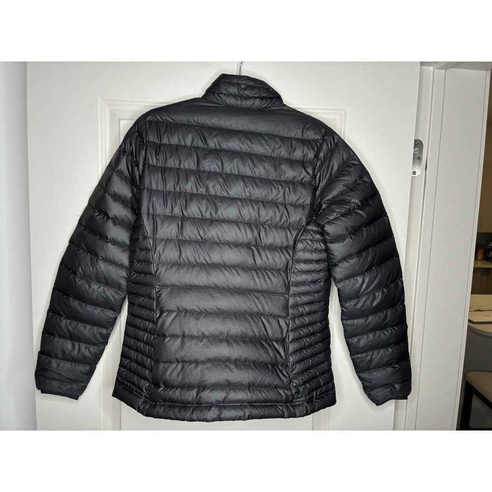 Patagonia Women’s Down Sweater in Black Puffer Coat Size Medium - Picture 8 of 11